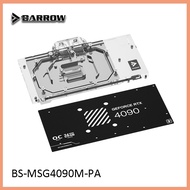 Barrow BS-MSG4090M-PA Full Coverage w/Backplate GPU Water Cooling Block for MSI RTX 4090 Suprim X 24