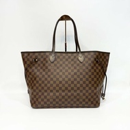 LV咖啡色棋盤格NEVERFULL GM托特包包N51106