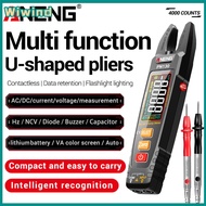 【Wiwind】ANENG PN130 Digital Clamp Meter มัลติมิเตอร์แรงดันไฟฟ้า AC/DC 4000 นับ Capacitance NCV Ohm แ