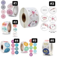 thank you sticker 貼紙 封口貼 分裝