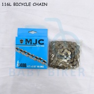 Rantai Basikal 116 Link untuk Basikal Multi-Kelajuan MTB/ 116 Links Bicycle Chain Multi-Speed Bikes 