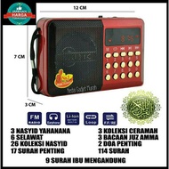 JOC Radio Speaker 30 Juzuk Al Quran Rechargeable USB & MicroSD Card Slot