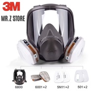 Fullset 3M 6800 7in1 full face cartridge 6001 6003 organic vapor gas asid