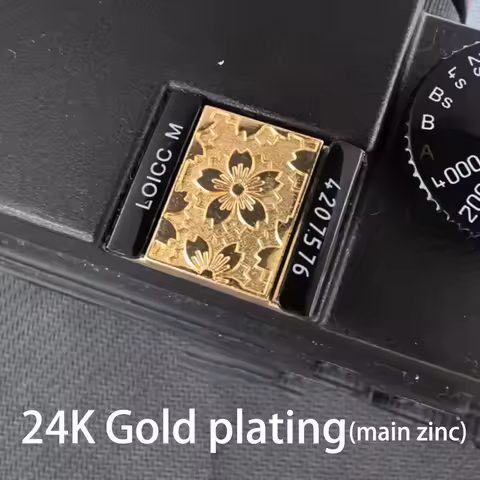 Sakura Metal Camera Hot Shoe Cover Classical Protector for Nikon Fuji XT50 XT30II XT5 XT4 XT3 Sony L