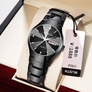Fashion Men's and Women's Watches Luminous Waterproof Steel Band Watches Couple Watches Student Watc