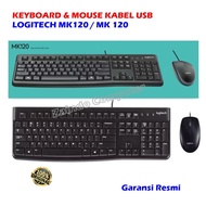 Logitech MK120 USB Wired Mouse Keyboard Package - Logitech MK120 / MK 120 Logitech MK120 Keyboard Mo
