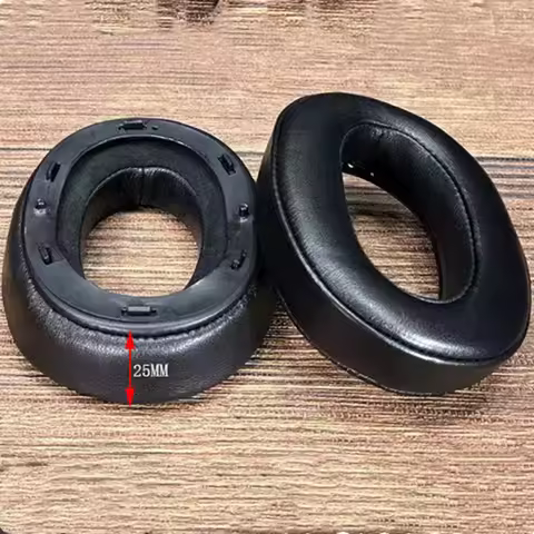 Sheepskin Earpads Cushions Replacement for Sony MDR-1000X WH-1000XM2 Over-Ear Headphones Noise Isola