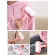 Multi-purpose dust roller with 2 additional rolls of adhesive tape. Clothes hair dust roller. Sheet 