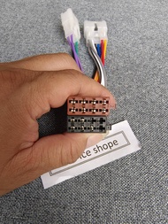 ปลั๊กสําเร็จรูป แบบปลั๊ก ISO ตรงรุ่น Toyota สำหรับเปลี่ยนวิทยุ เครื่องเสียง KENWOODเก่า ไม่ตัดต่อสา