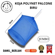 KOJA PALCON POLYNET WHOLESALE DIAMOND DAMILbiru jaring ikan fishing net