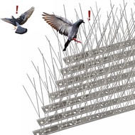 Animal Deterrent Spike Effective Repel 33cm Stainless Steel Bird Avian Chase Away Repellent Penghala