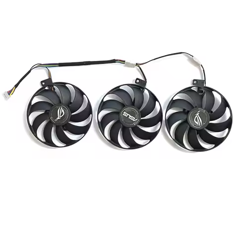 For ASUS RTX2070 ROG Strix-Geforce RTX 2060 Super 2080 Ti RX 5600 XT RX 5700XT Graphics Card Fan87mm
