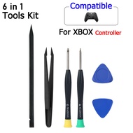 6 in 1 Teardown Repair Pry Open Disassembly For Microsoft XBox One 360 Series S X Elite Slim Wireless Controller Tools Kit