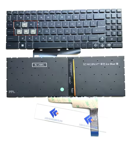 XIN-Russian Backlit Laptop Keyboard For MSI Katana GF66 GF76 GL66 GL76 Z16 11UD MS-1582 MS-1581 MS-1
