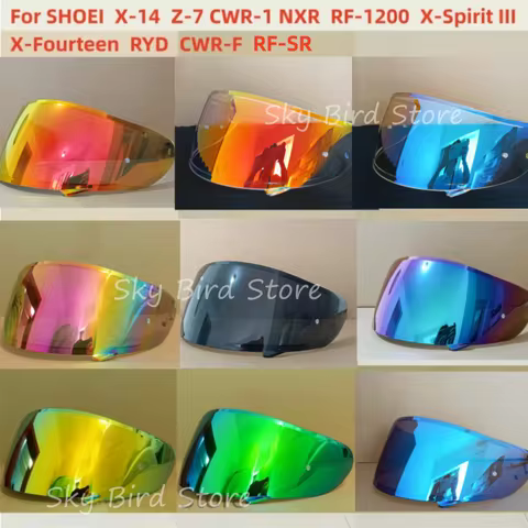 For SHOEI RF1200 X Spirit 3 X-Spirit III X14 Z7 NXR CWR-1 X-Fourteen RYD CWR-F RF-SR Helmet Visor Le