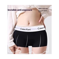 Caien Keni 24H Shipped Women's Boxer Shorts Comfortable And Breathable Intermediate Flexible Boxer W