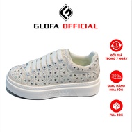 GLOFA Men's Sports Shoes - G71, High Quality Men's Shoes with Stones in 2 Personalized Colors, Soft 