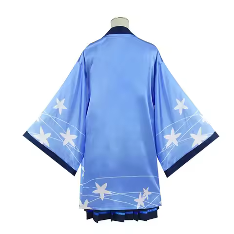 Game Blue Archive Cosplay Tongsheng Kikyou Costume Sailor Cape Cartoon Anime Dress Ear Headwear Wig 