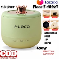 HARGA PROMO!! Rice Cooker Mini 1,8 liter Fleco F 1892T Mudah Dibersihkan Lapisan Anti Lengket | Rice