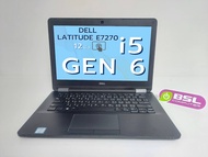 Notebook Dell Latitude e7270 หน้าจอทัชสกรีน i5 GEN 6 โน๊ตบุ๊คDell Used laptop ลงโปรแกรมพร้อมใช้งาน พร้อมส่ง