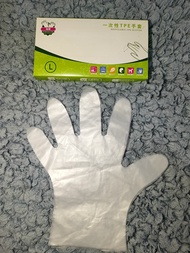 Sarung Tangan isi 100 pcs TPE Sekali Pakai Diposable TPE Gloves
