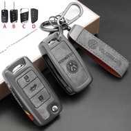 Zinc Alloy Car Remote Key Case Cover Shell For Volkswagen Lavida Polo Tiguan l Discovery Song Test Y