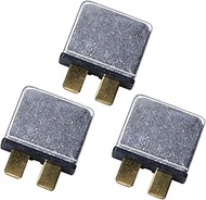 ZOOKOTO 25A Plug in Mounting Automotive Circuit Breaker 25A Snap Off 1 Section Balde Terminal 3 PCS