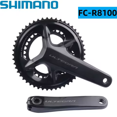 Shimano Ultegra R8100 FC-R8100 Crankset 2x12s HOLLOWTECH II 165mm 170mm 172.5mm 50-34T 52-36T For Ro