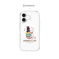 OVERDIGIX麗莎和卡斯柏 iPhone17~15 Pure磁吸版晶透抗黃防摔殼