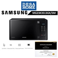 Samsung Grill Microwave Oven With Healthy Steam (23L) MG23K3513GK SM MG23K3513GK