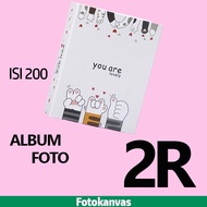 2R Polaroid Photo Album 2R Photo Album Contains 200 Photo Slots Photo Storage Various Motifs