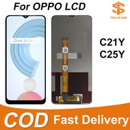 TEK.SEJAM LCD For OPPO Realme C21Y Realme C25Y Original lcd Digital Touch Screen Assembly Display