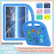 Kids Safe Shockproof Case For Samsung Tab A9 8.7 SM-X110 X115 A9+ A9 Plus X210 X216B 2023 Eva Handle
