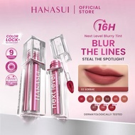 [NEW SHADES] Hanasui Next Level Blurry Tint - Lip Tint Watery To Blur Lightweight Long Lasting Velve