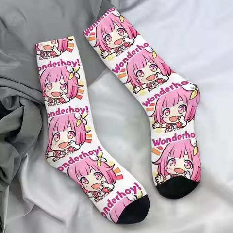 Project Sekai Emu Otori Socks Rui Kamishiro Leisure Stockings Adults Men Quality Outdoor Sports Sock