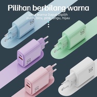Basike Kepala Charger Iphone Fast Charging 3W Macaron Charger Type C