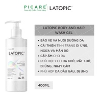 Gel Tắm Gội Latopic Dành Cho Body And Hair Wash Gel 400ml