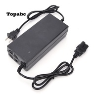 TOPABCS Lithium Battery Charger, 24V 20A Plastic E-bike Battery Charger, Durable DC29.4V 3A Electric