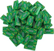 LEGO® 50 Pack 100$ Dollar Tiles - Perfect for Banks, Shops & Action Packed Robber Scenes