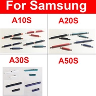 For Samsung Galaxy A10S A107F A20S A207F A30S A307F  Volume Power Side Buttons On Off Bixby Side Key