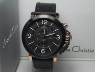 JAM TANGAN PRIA ALEXANDRE CHRISTIE AC 6281 BLACK ROSE GOLD ORIGINAL