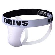 ORLVS U Convex Soft Cotton Sexy Underwear Men Jockstrap thongs Comfortable Hot Sale Men's lingerie