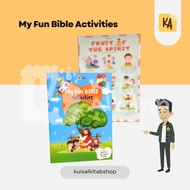 My Fun Bible Activies Book/ Bible Activity Book