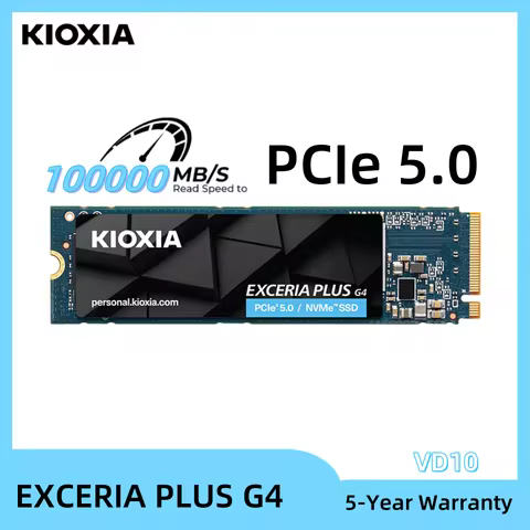 KIOXIA EXCERIA PLUS G4 NVMe SSD 1TB 2TB Internal Solid State Disk For Laptop Desktop PC VD10 10000MB
