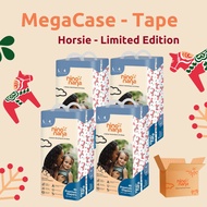 Nino Nana MegaCase Tape Diapers [Bundle of 4] NB (up to 4kg) | S (4-6kg) | M (6-10kg) | L (9-13kg)