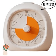 UMISTYDREAM9IQ0 Visual Timer, Plastic 60 Minute Countdown Timer, Practical Silent Focus Aid Digital 