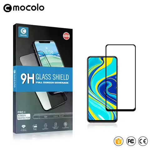 Mocolo 2.5D Full Screen Tempered Glass Film On For Xiaomi Redmi Note 9 Pro Max Note9S 9S Note9 S Not