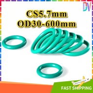 Gasket Getah O-Ring Car Air Cond Washer Rubber Grommet Nitrile Rubber Gasket Seal Ring CS5.7mm OD30-