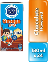 Dutch Lady Omega 3*6 Chocolate 180ml x 24s