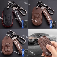Honda HRV 2022-2025 / CIVIC FE / CRV 2024 Keyless Remote Car Key Cow Leather Protection Key Cover & 